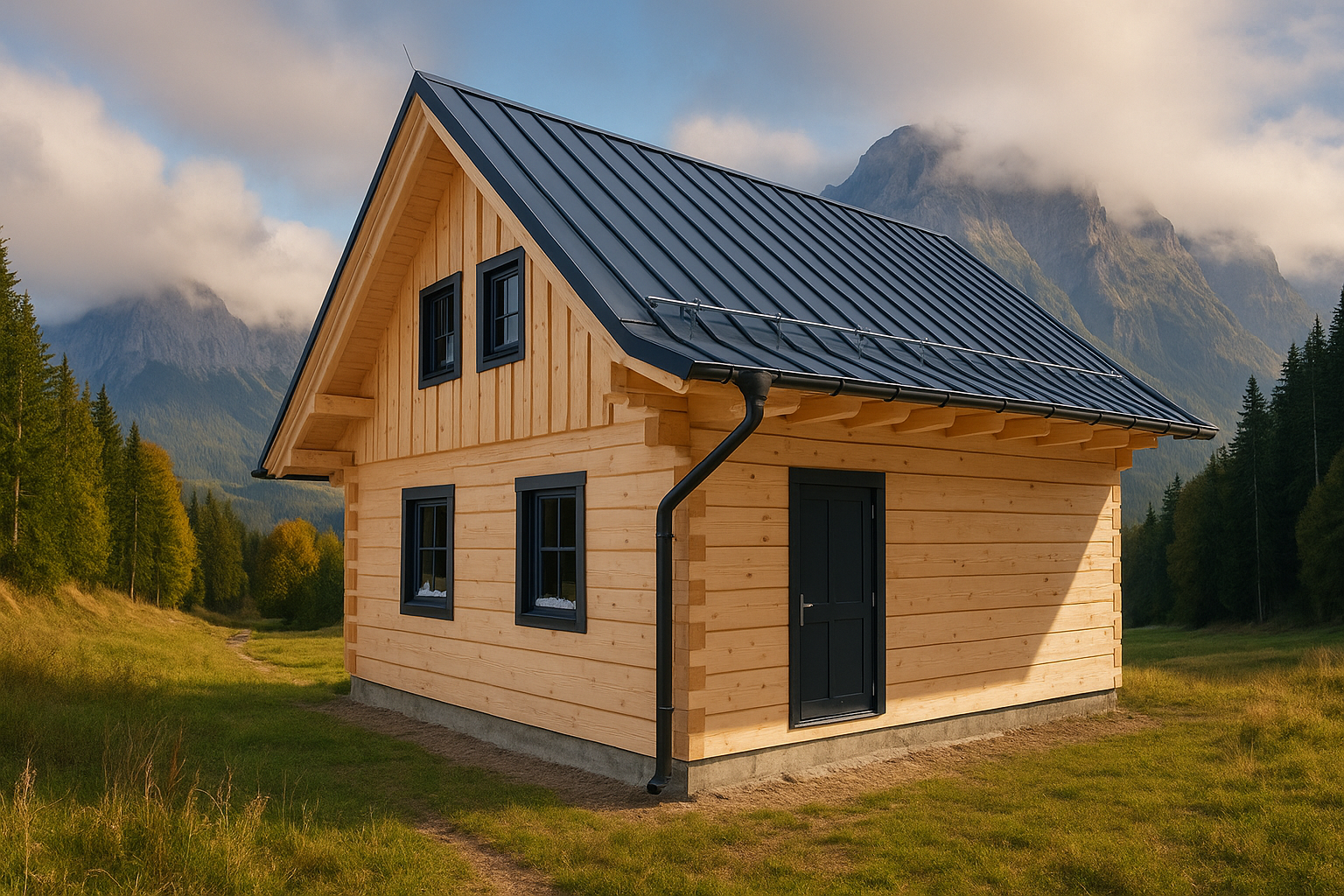 Roubenka 5x5 m zastavené plochy